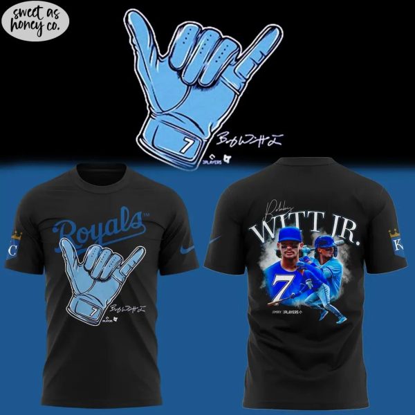 Bobby Witt Jr Hand Signature 2025 For Fans T-Shirt
