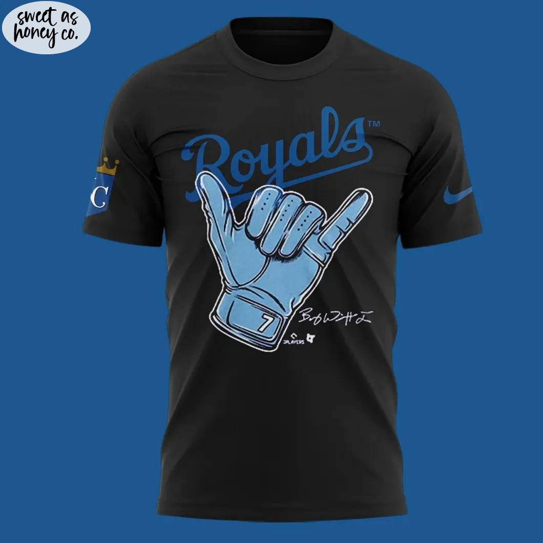 Bobby Witt Jr Hand Signature 2025 For Fans T-Shirt Bobby Witt Jr Hand Signature 2025 For Fans T-Shirt