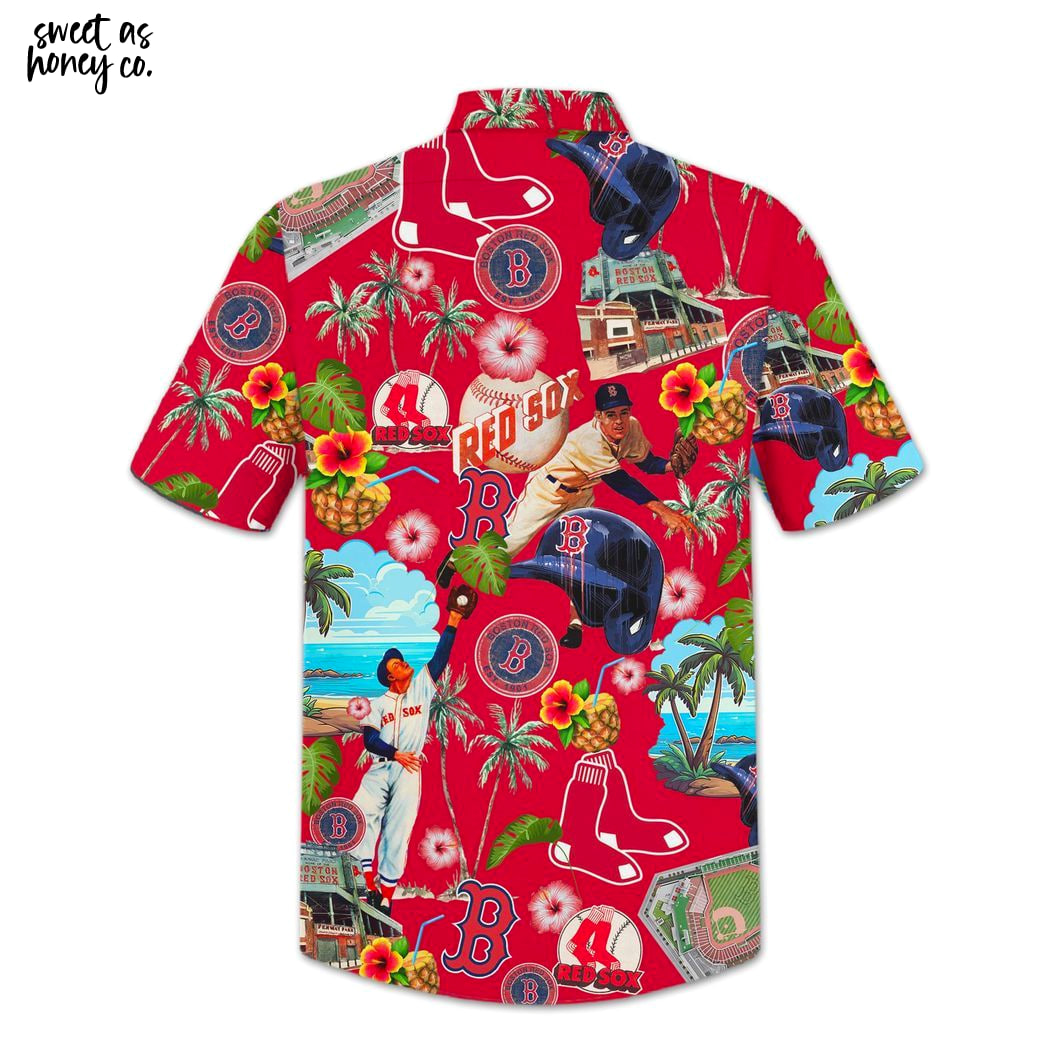 Boston Red Sox For Fans Hawaiian Shirt Boston Red Sox For Fans Hawaiian Shirt