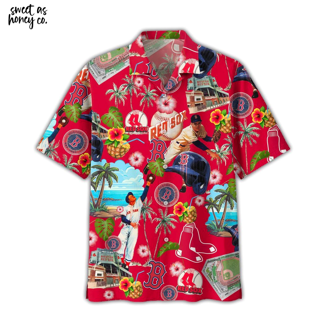 Boston Red Sox For Fans Hawaiian Shirt Boston Red Sox For Fans Hawaiian Shirt
