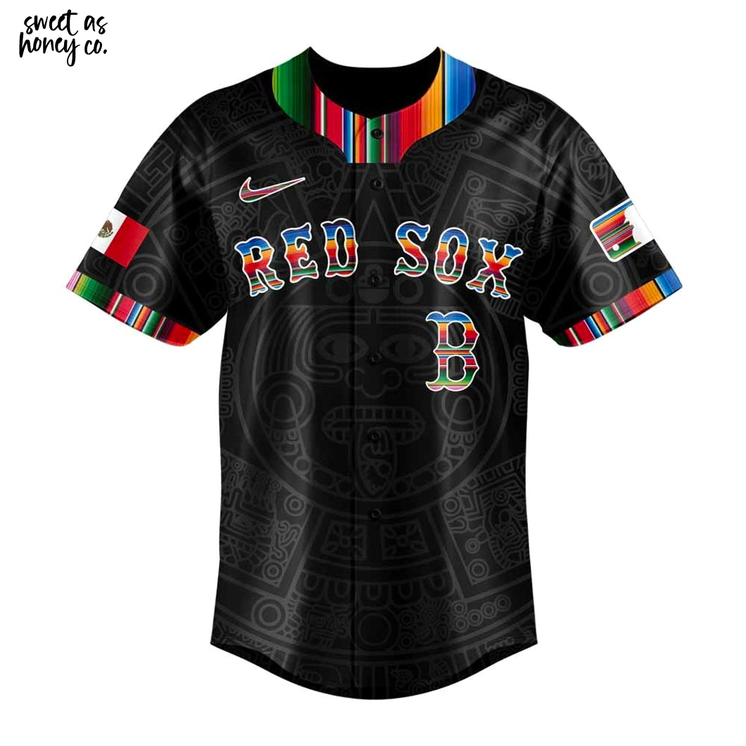 Boston Red Sox Mexican Heritage Night 2025 Baseball Jersey Boston Red Sox Mexican Heritage Night 2025 Baseball Jersey
