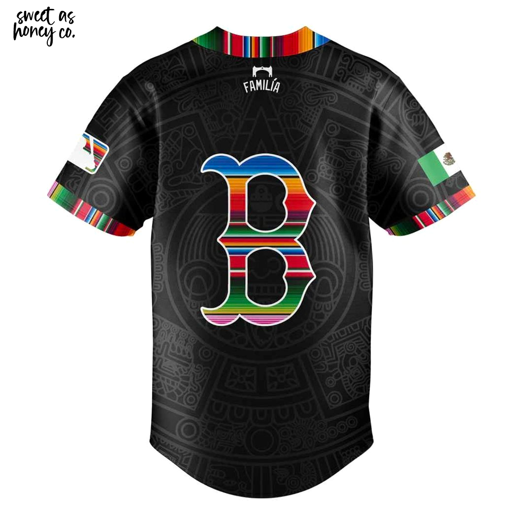 Boston Red Sox Mexican Heritage Night 2025 Baseball Jersey Boston Red Sox Mexican Heritage Night 2025 Baseball Jersey