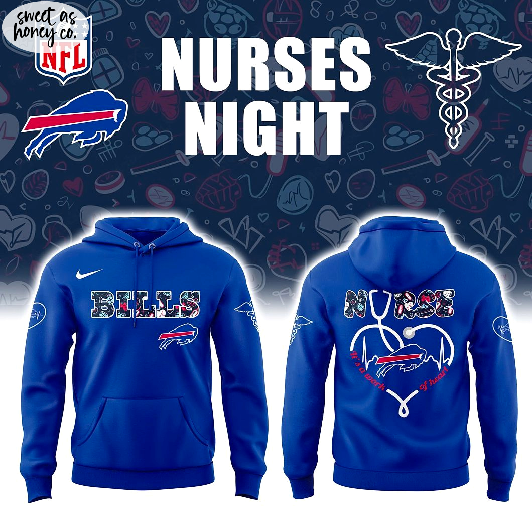 Buffalo Bills Nurses Appreciation Hoodie Buffalo Bills Nurses Appreciation Hoodie
