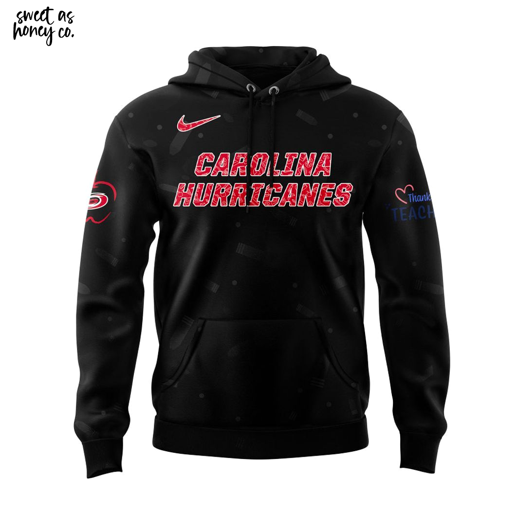 Carolina Hurricanes Teacher Appreciation Day 2025 Special Hoodie Carolina Hurricanes Teacher Appreciation Day 2025 Special Hoodie