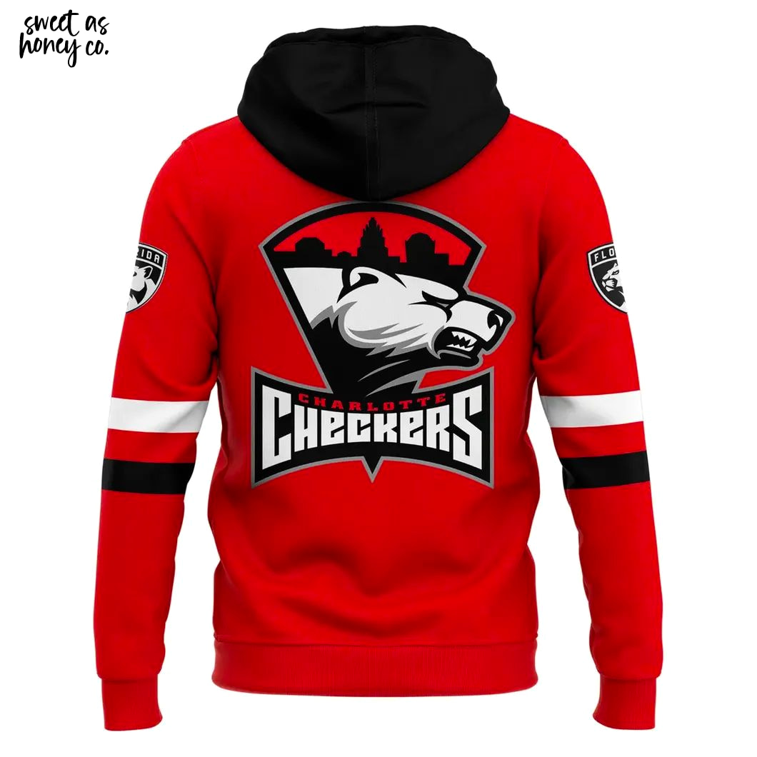 Charlotte Checkers New 2025 Hoodie Charlotte Checkers New 2025 Hoodie