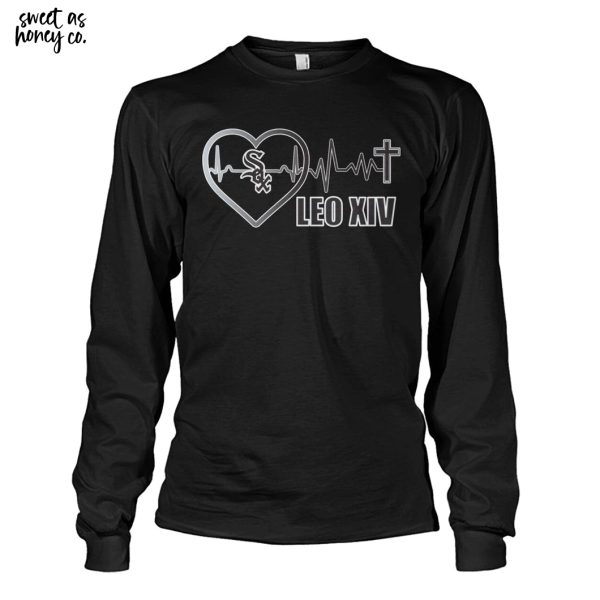 Chicago White Sox Leo XIV My Heart 2025 T-Shirt