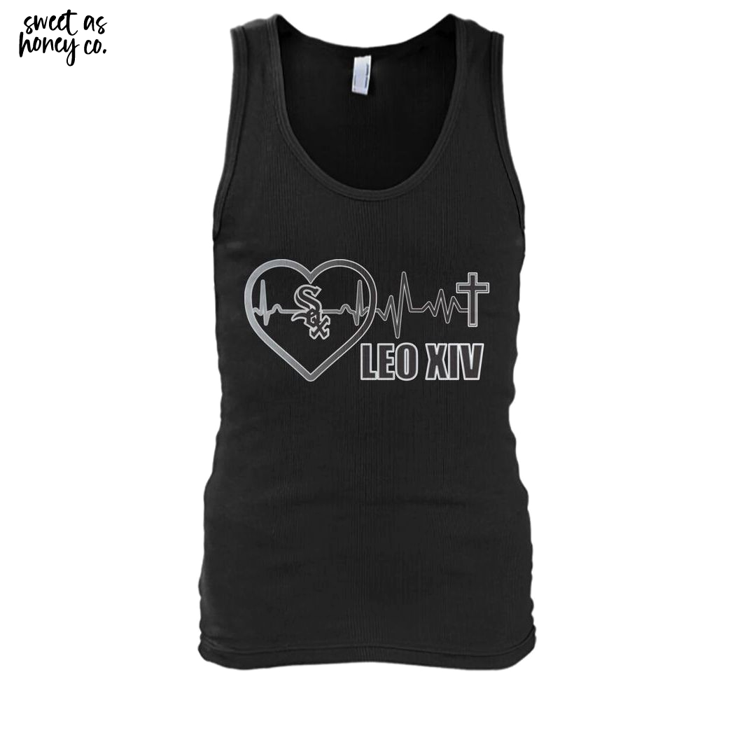 Chicago White Sox Leo XIV My Heart 2025 T-Shirt Chicago White Sox Leo XIV My Heart 2025 T-Shirt