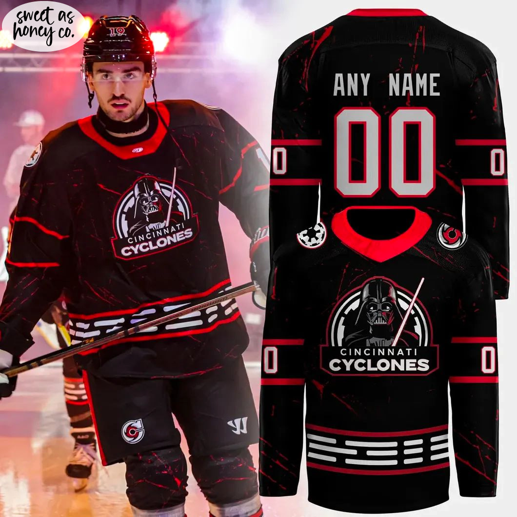 Cincinnati Cyclones X Star Wars 2025 Special Hockey Jersey Cincinnati Cyclones X Star Wars 2025 Special Hockey Jersey