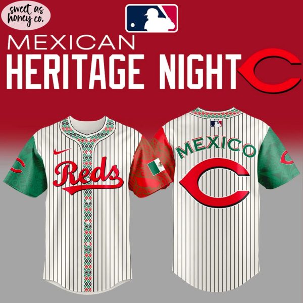 Cincinnati Reds MLB x Mexican Heritage Night 2025 Jersey