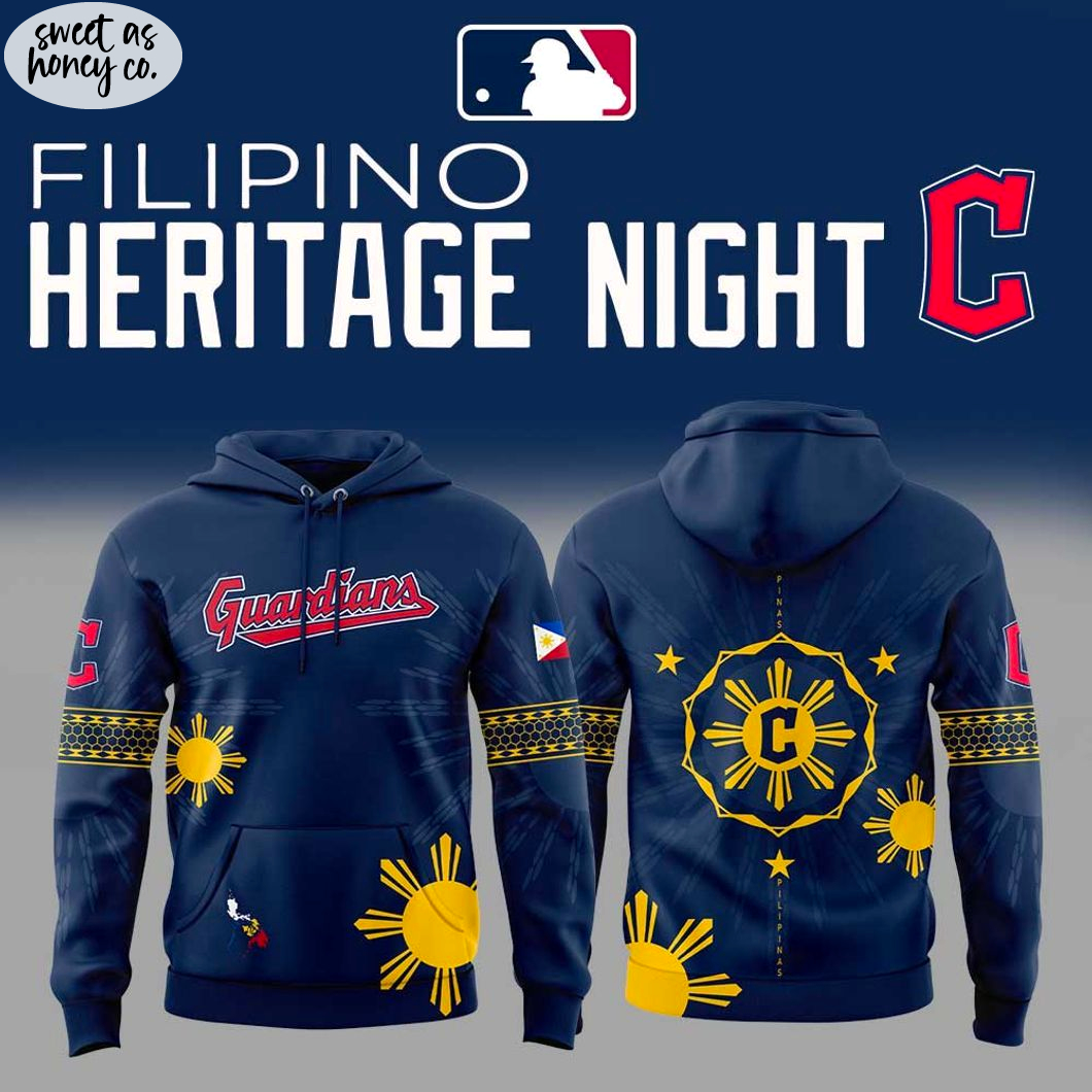 Cleveland Guardians Filipino Heritage Day 2025 Hoodie Cleveland Guardians Filipino Heritage Day 2025 Hoodie