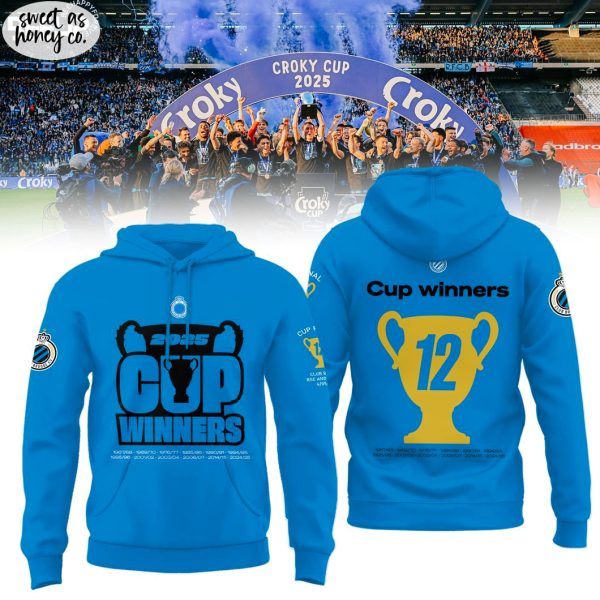 Club Brugge KV 2025 Cup Winners Hoodie