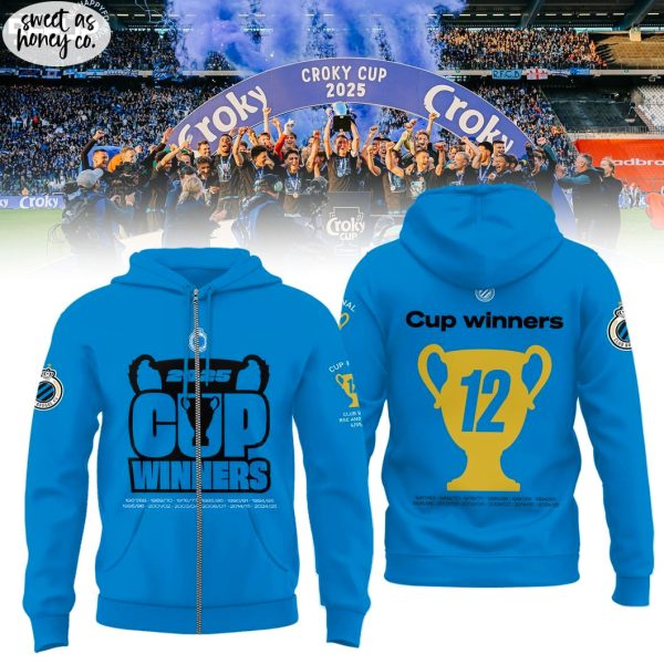 Club Brugge KV 2025 Cup Winners Hoodie