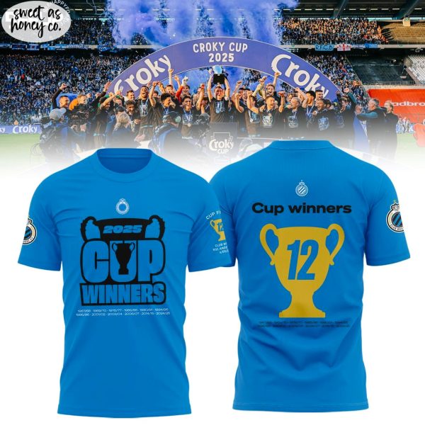 Club Brugge KV 2025 Cup Winners Hoodie