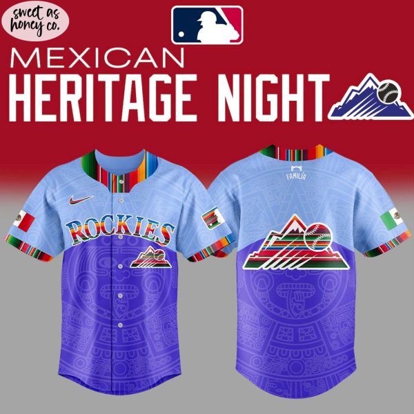 Colorado Rockies Heritage Month 2025 Special Jersey