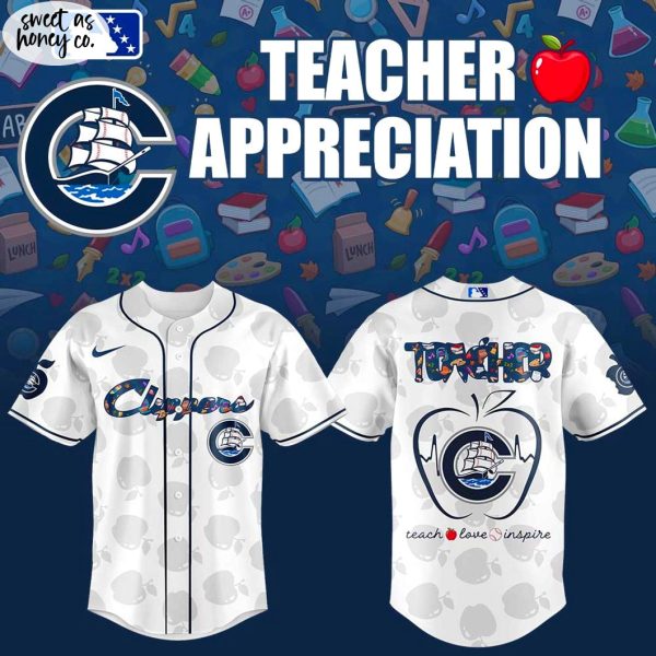 Columbus Clippers Teacher Appreciation 2025 Jersey