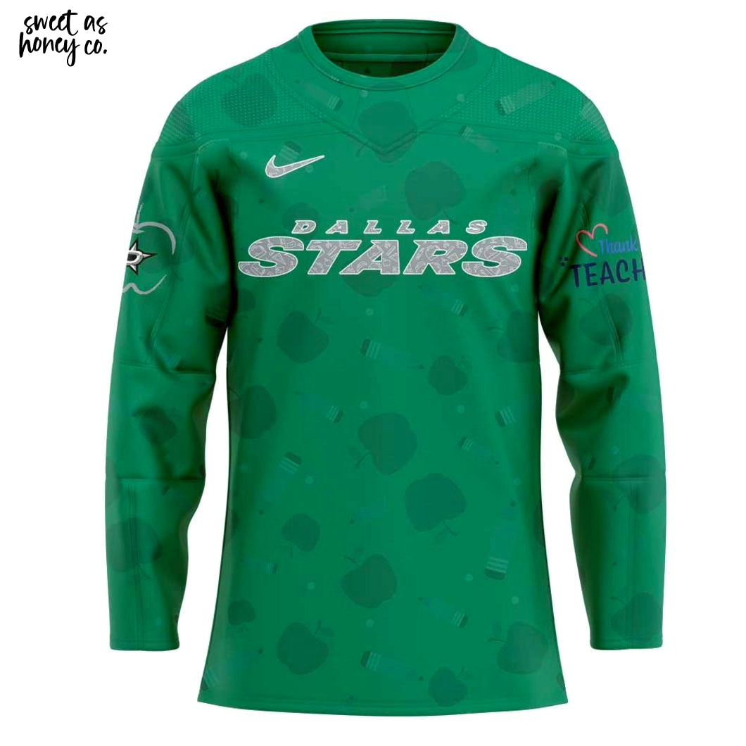 Dallas Stars Teacher Appreciation Day 2025 Jersey Dallas Stars Teacher Appreciation Day 2025 Jersey