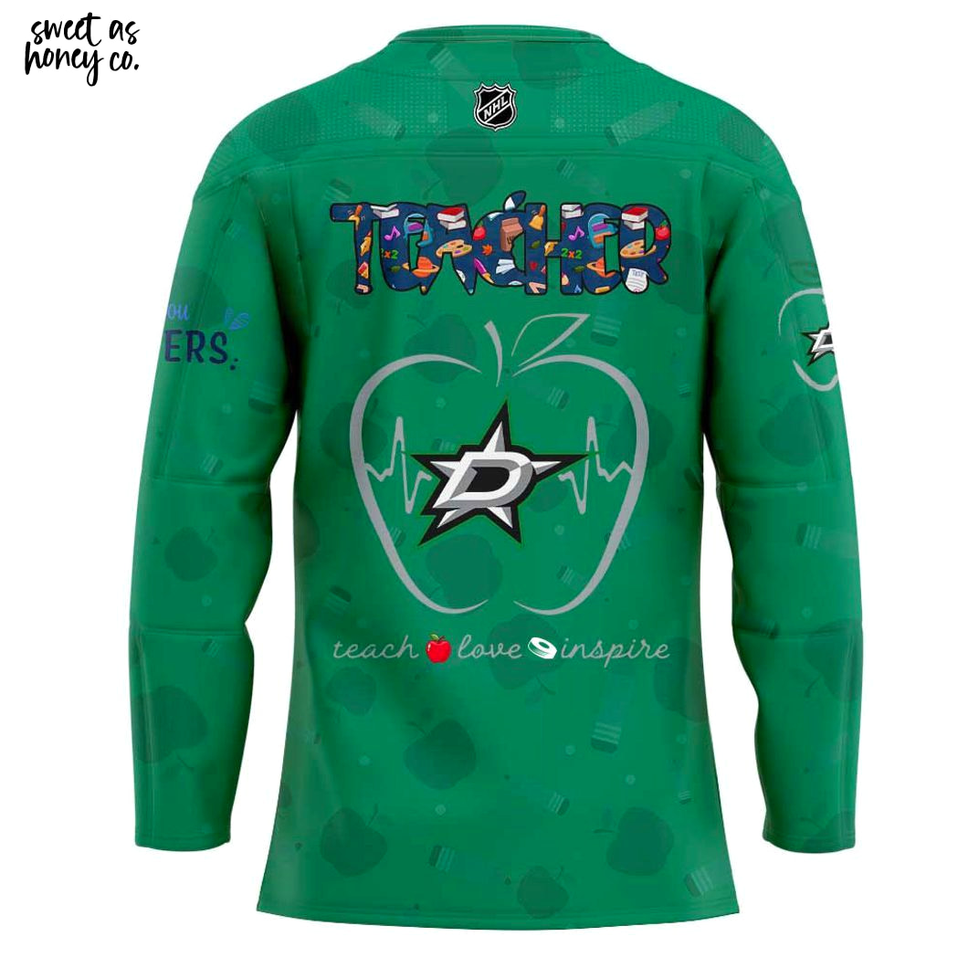 Dallas Stars Teacher Appreciation Day 2025 Jersey Dallas Stars Teacher Appreciation Day 2025 Jersey