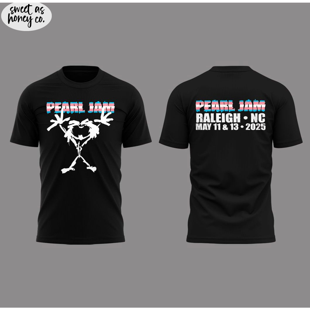 Dark Matter World Tour 2025 Pearl Jam 2025 Black Special T-Shirt Dark Matter World Tour 2025 Pearl Jam 2025 Black Special T-Shirt