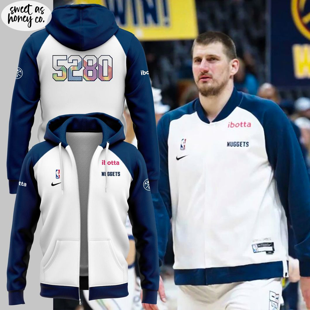 Denver Nuggets 5280 For Fans 2025 Zip Hoodie Denver Nuggets 5280 For Fans 2025 Zip Hoodie