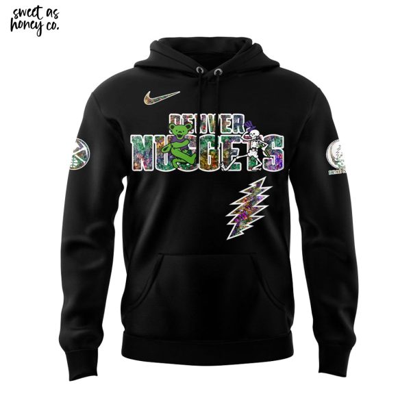 Denver Nuggets Grateful Dead 60th 2025 Hoodie