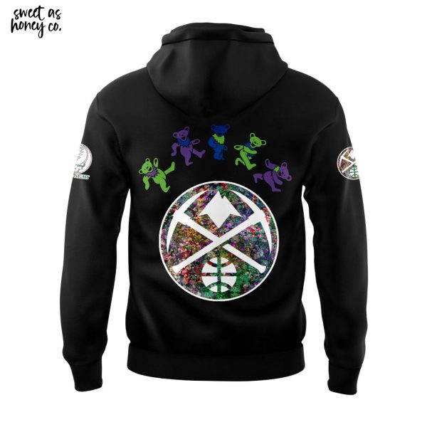 Denver Nuggets Grateful Dead 60th 2025 Hoodie