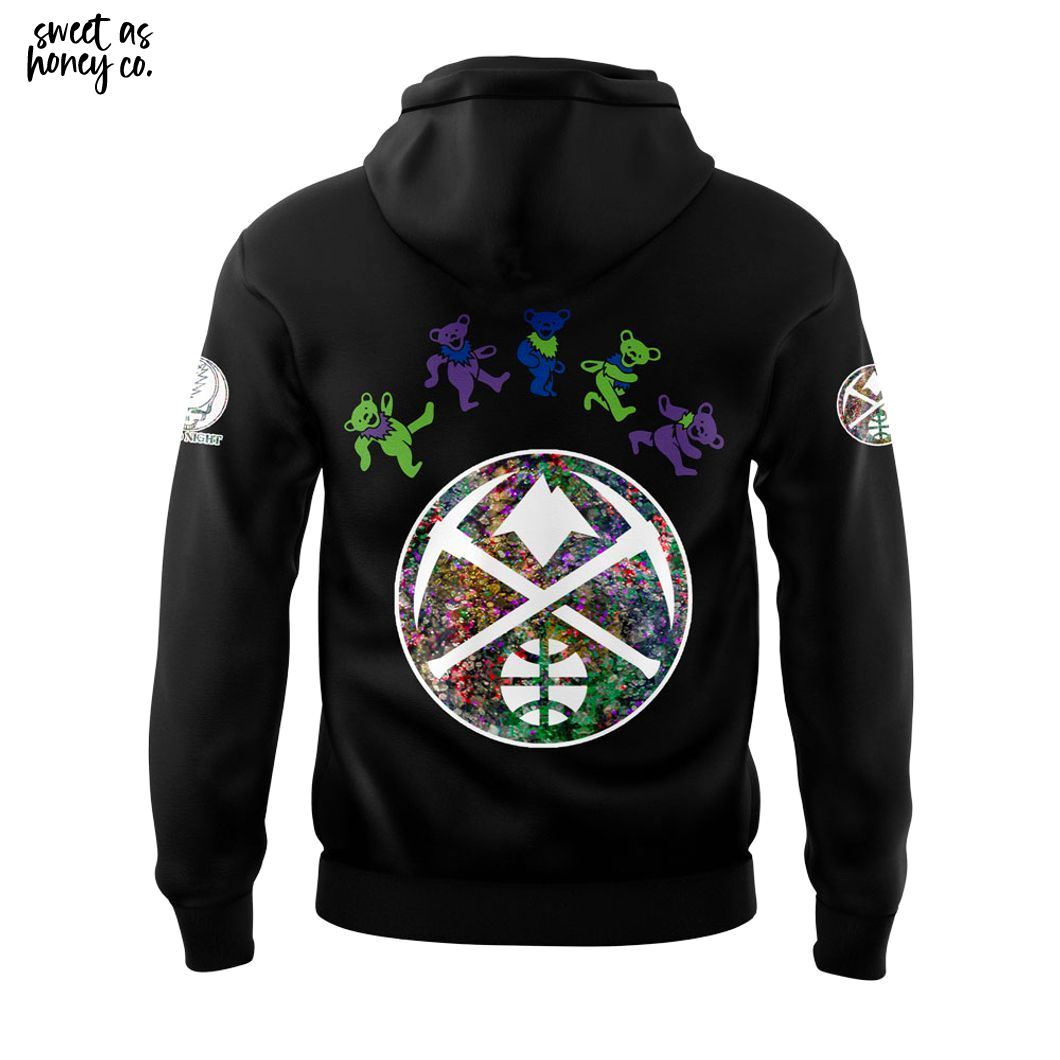Denver Nuggets Grateful Dead 60th 2025 Hoodie Denver Nuggets Grateful Dead 60th 2025 Hoodie