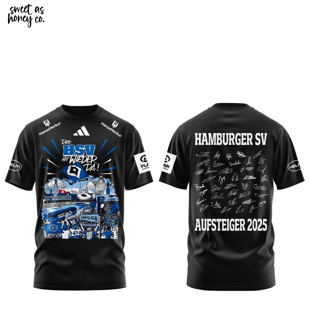 Der HSV Ist Weder Da 2025 Signature Special T-Shirt Der HSV Ist Weder Da 2025 Signature Special T-Shirt