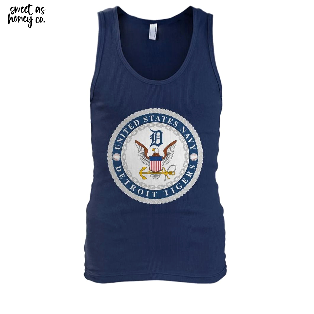 Detroit Tiger United States Navy 2025 T-Shirt Detroit Tiger United States Navy 2025 T-Shirt