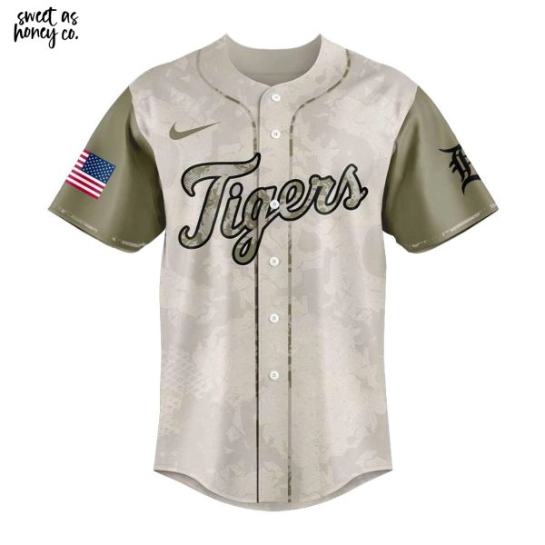Detroit Tigers Armed Forces Day 2025 Special Jersey