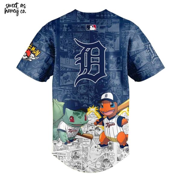 Detroit Tigers x Pokémon Limited Edition 2025 Baseball Jersey