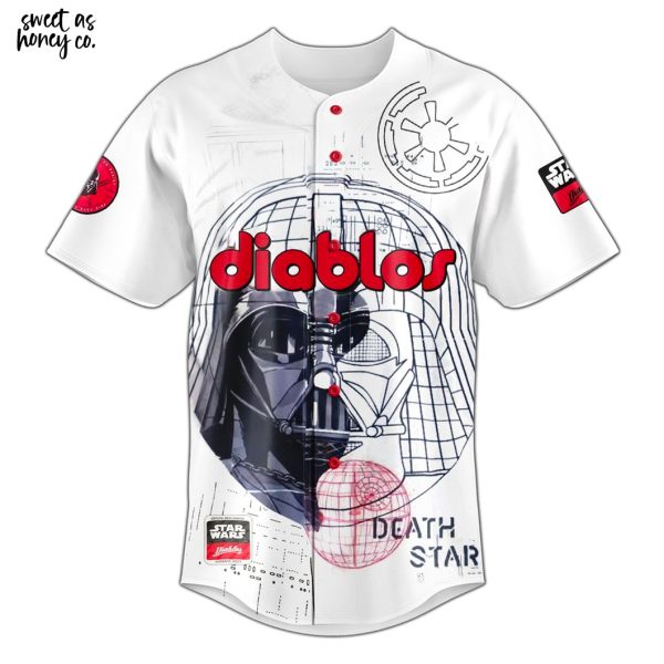 Diablos Rojos del México x Star War 2025 Baseball Jersey