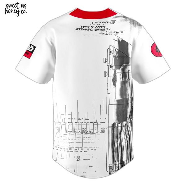 Diablos Rojos del México x Star War 2025 Baseball Jersey