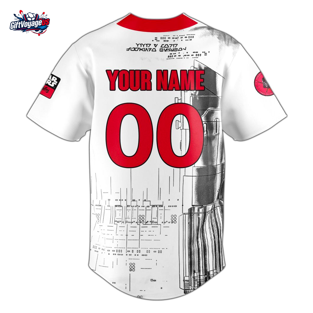 Diablos Rojos del México x Star War 2025 Baseball Jersey Diablos Rojos del México x Star War 2025 Baseball Jersey