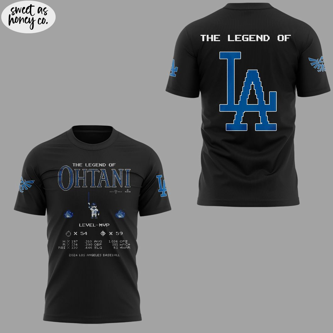 Dodgers x The Legend of Ohtani 2025 T-Shirt Dodgers x The Legend of Ohtani 2025 T-Shirt