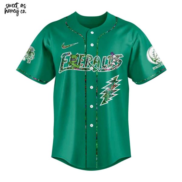 Eugene Emeralds Grateful Dead 60th Anniversary Special 2025 Green Jersey