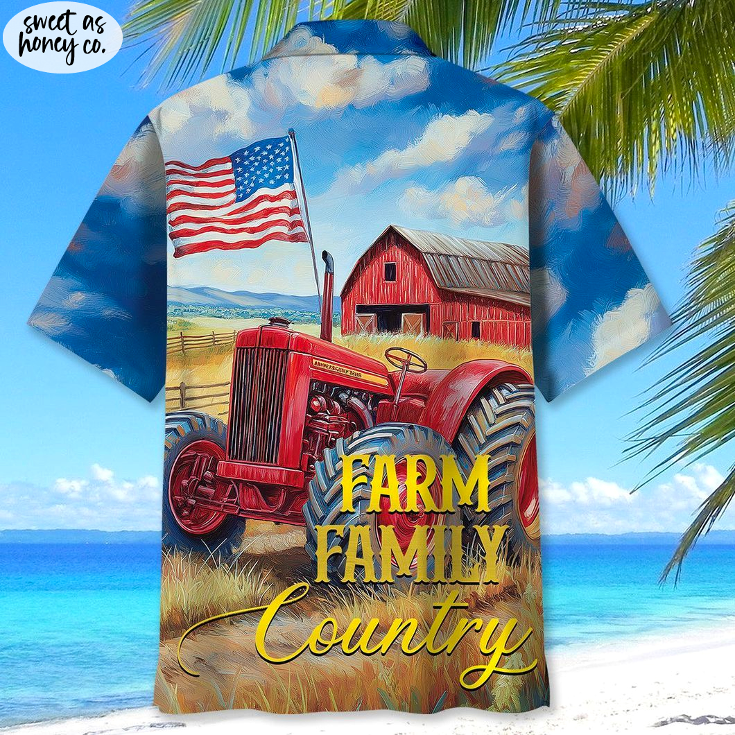 Farm Family Country Farmer 2025 Hawaiian Shirt Farm Family Country Farmer 2025 Hawaiian Shirt