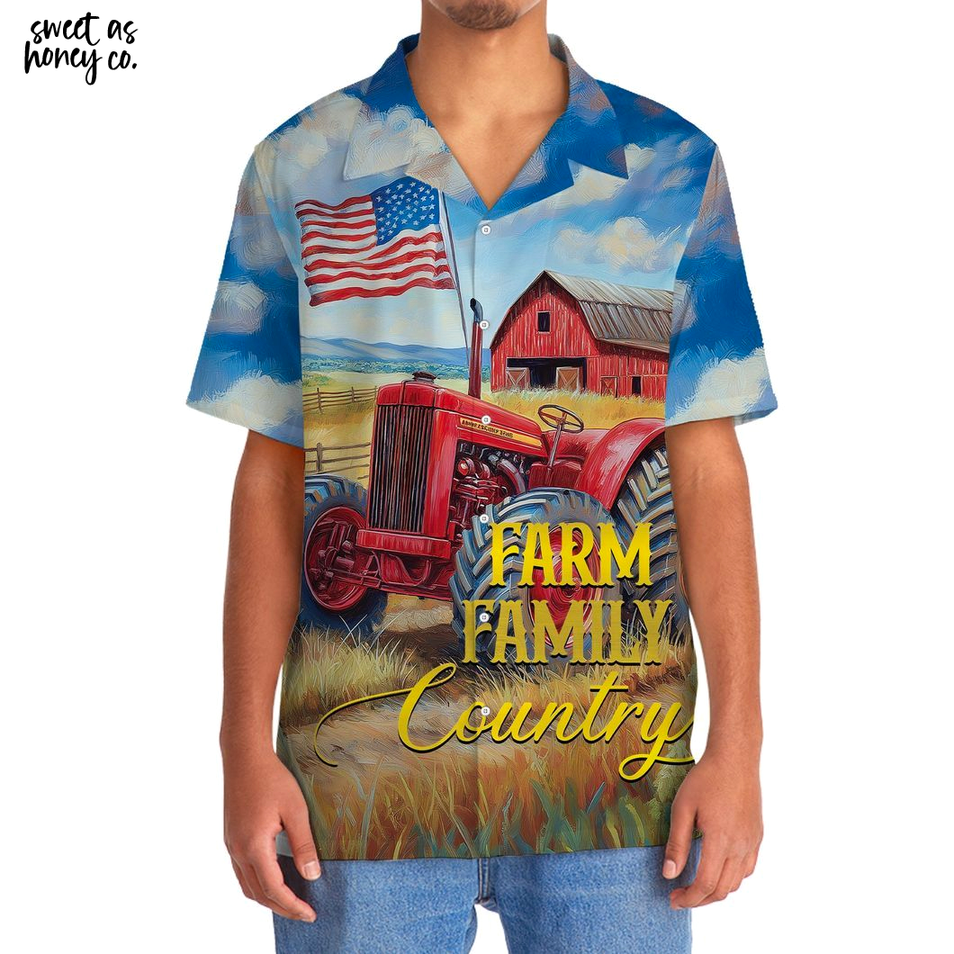 Farm Family Country Farmer 2025 Hawaiian Shirt Farm Family Country Farmer 2025 Hawaiian Shirt