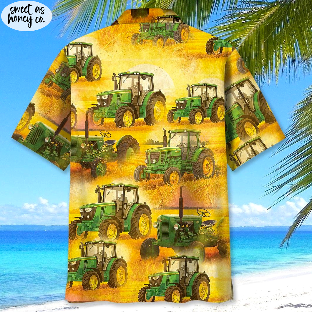Farmer Tractor Vintage 2025 Hawaiian Shirt Farmer Tractor Vintage 2025 Hawaiian Shirt