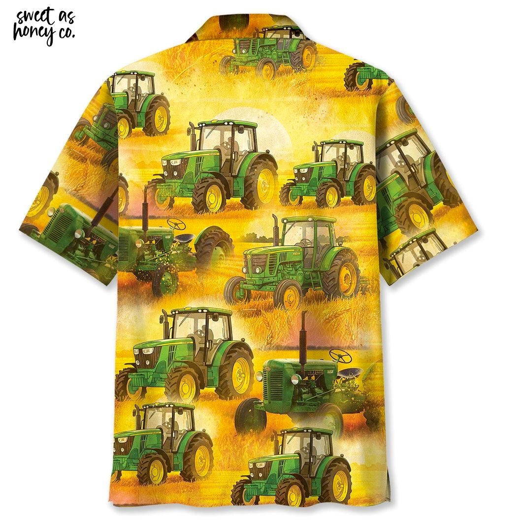 Farmer Tractor Vintage 2025 Hawaiian Shirt Farmer Tractor Vintage 2025 Hawaiian Shirt