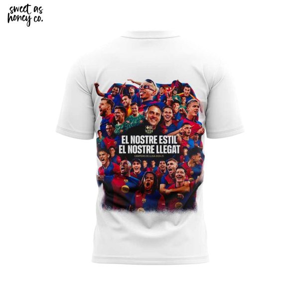 FC Barcelona La Liga Winners 2025 T-Shirt
