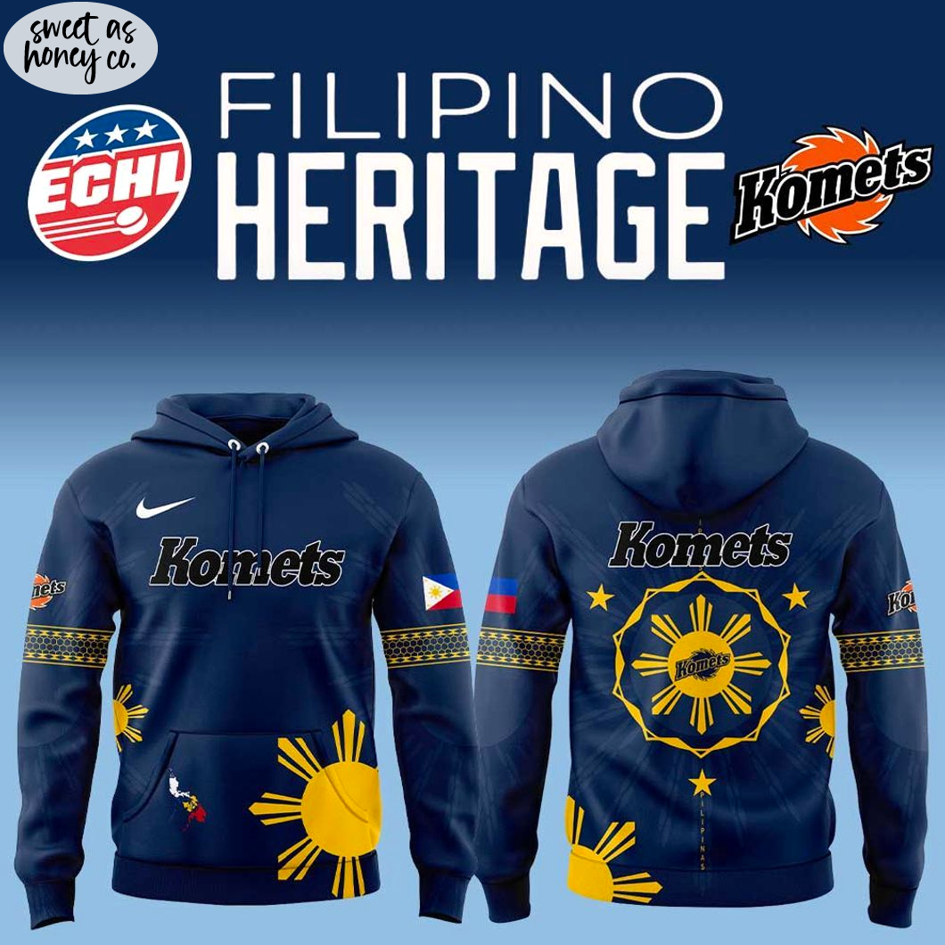 Fort Wayne Komets Filipino Heritage Night 2025 Hoodie Fort Wayne Komets Filipino Heritage Night 2025 Hoodie