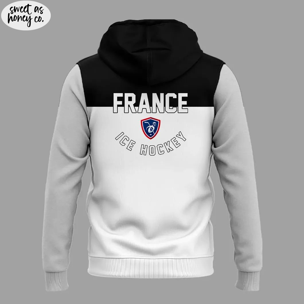 France Ice Hockey 2025 For Fans Zip Hoodie France Ice Hockey 2025 For Fans Zip Hoodie