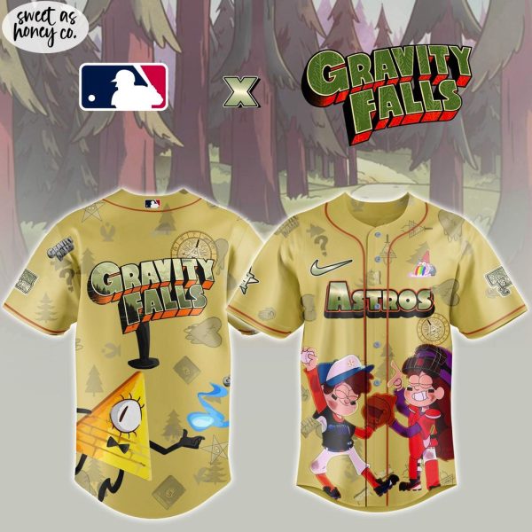Gravity Falls x Houston Astros 2025 Jersey