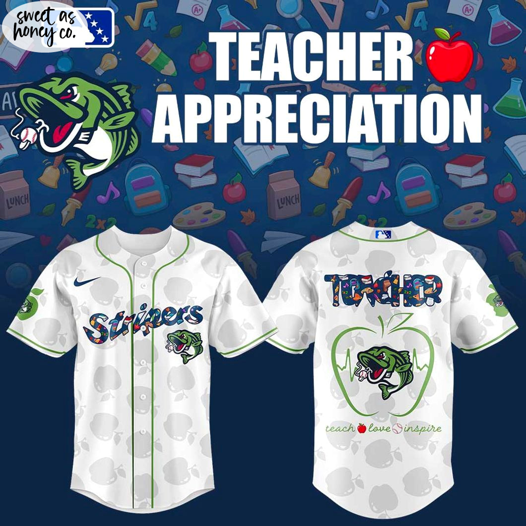 Gwinnett Stripers Teacher Appreciation 2025 Jersey Gwinnett Stripers Teacher Appreciation 2025 Jersey
