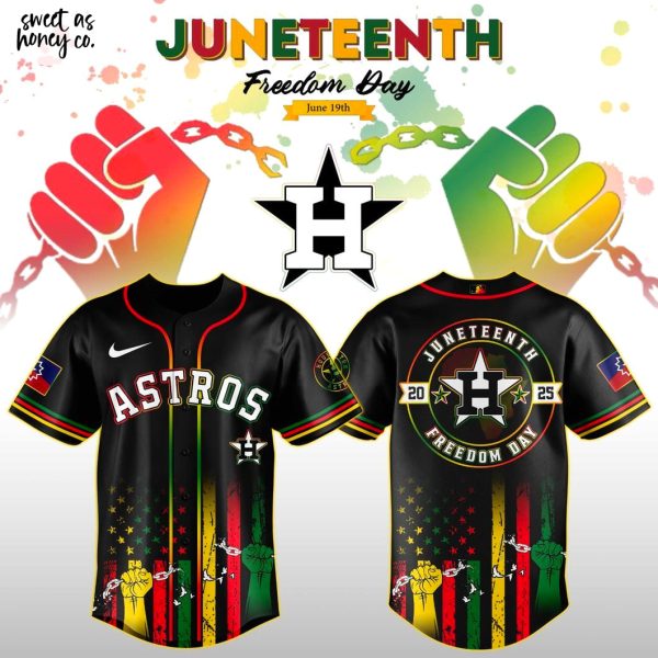 Houston Astros Juneteenth Day Jersey 2025 Jersey