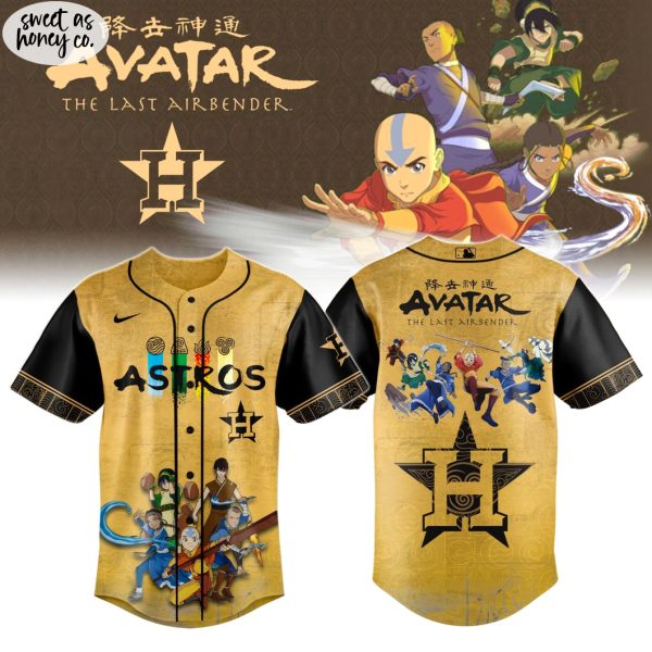Houston Astros x Avatar The Last Airbender Exclusive 2025 Special Jersey