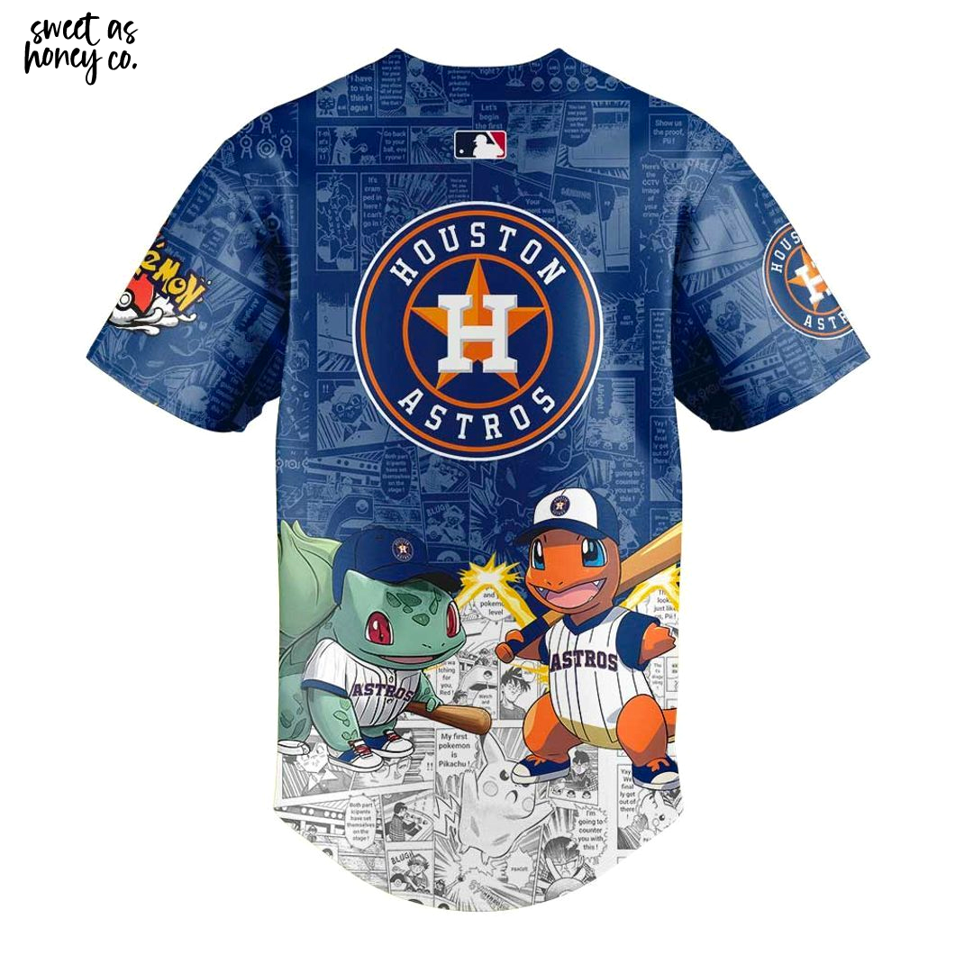 Houston Astros x Pokémon Limited Edition 2025 Baseball Jersey Houston Astros x Pokémon Limited Edition 2025 Baseball Jersey
