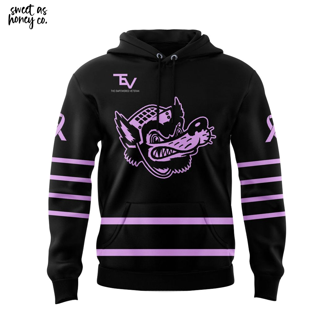 Huntsville Havoc Russel Hill Cancer Foundation 2025 Hoodie Huntsville Havoc Russel Hill Cancer Foundation 2025 Hoodie