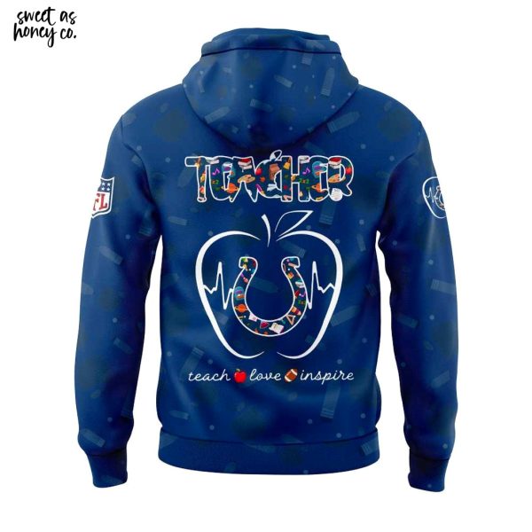 Indianapolis Colts Teacher Night Day 2025 Hoodie