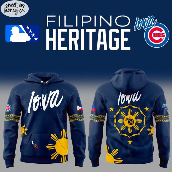 Iowa Cubs Filipino Heritage Night 2025 For Fans Hoodie